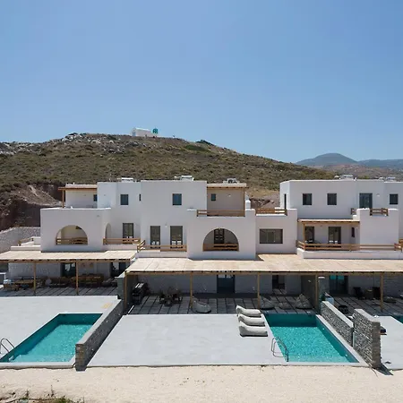 Luxury White Stone Paros Holiday home Marmara
