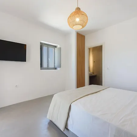 Luxury White Stone Paros Holiday home