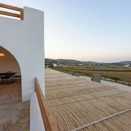 Luxury White Stone Paros Holiday home Marmara