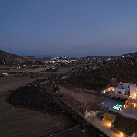 Luxury White Stone Paros Holiday home Marmara